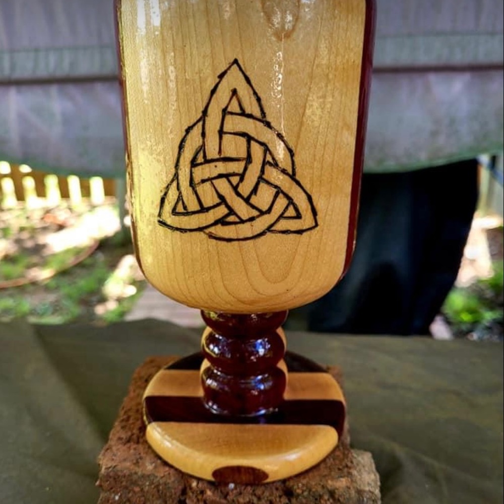 Wooden chalice